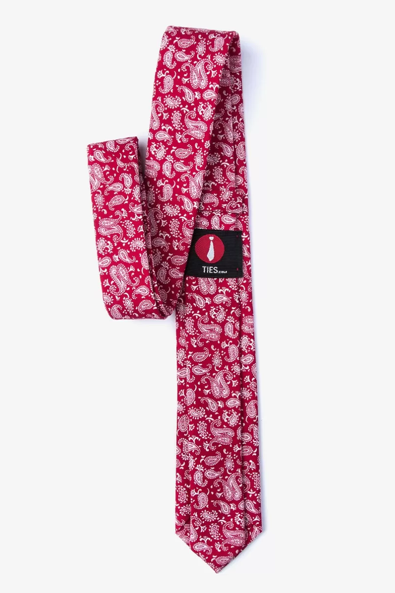 Ties Blaze Skinny Tie Red Best