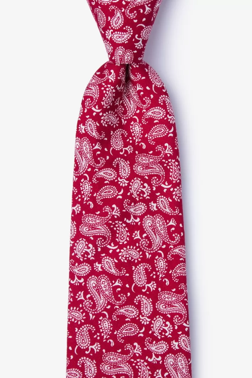 Ties Blaze Tie Red Online