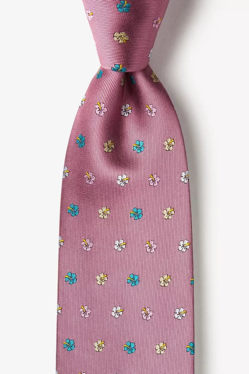 Ties Blossoms Dusty Rose Extra Long Tie DustyRose Outlet