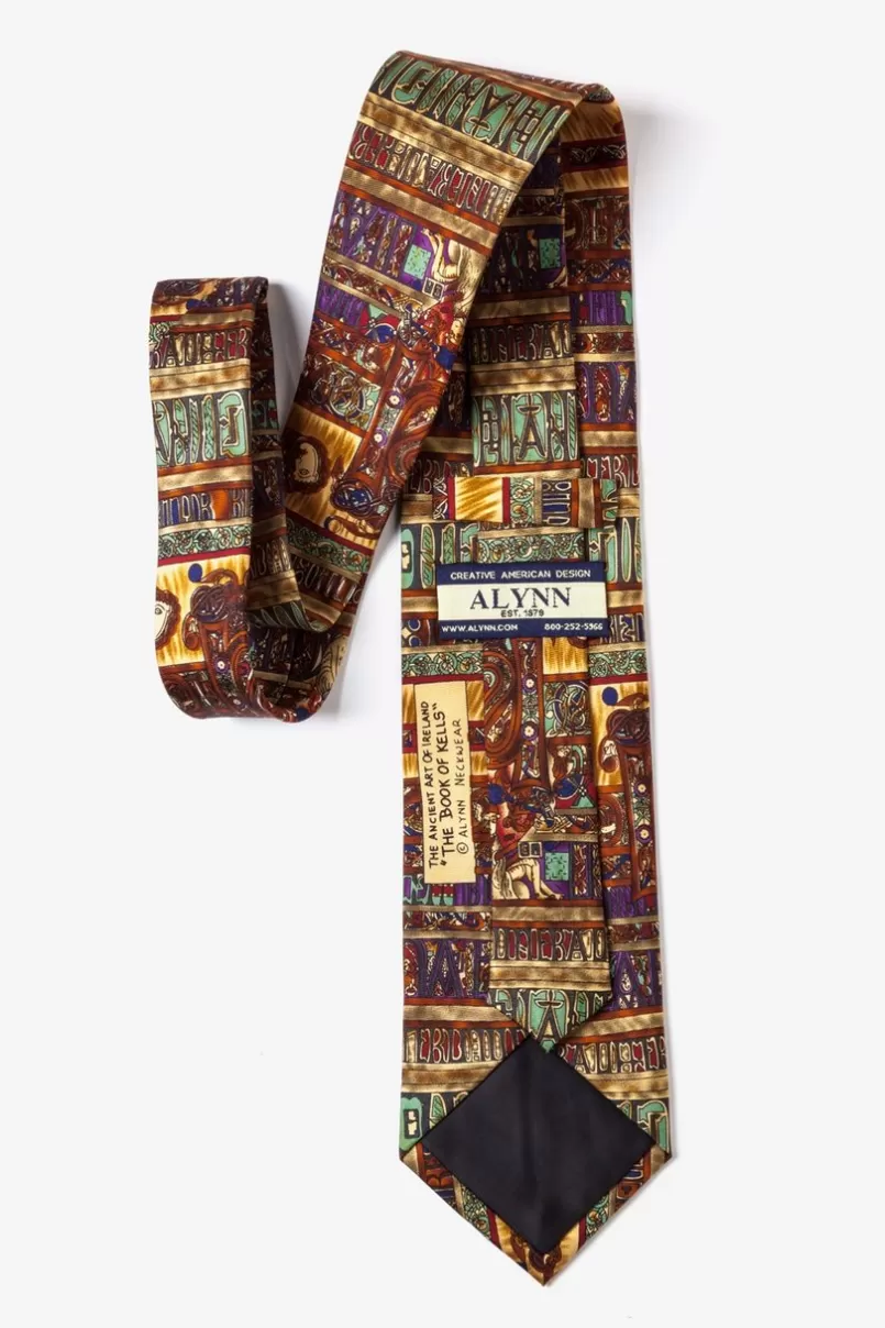 Ties Book of Kells Orange Tie Cheap
