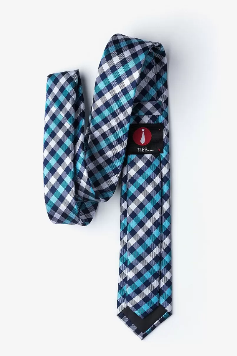 Ties Bora Bora Skinny Tie Turquoise Flash Sale