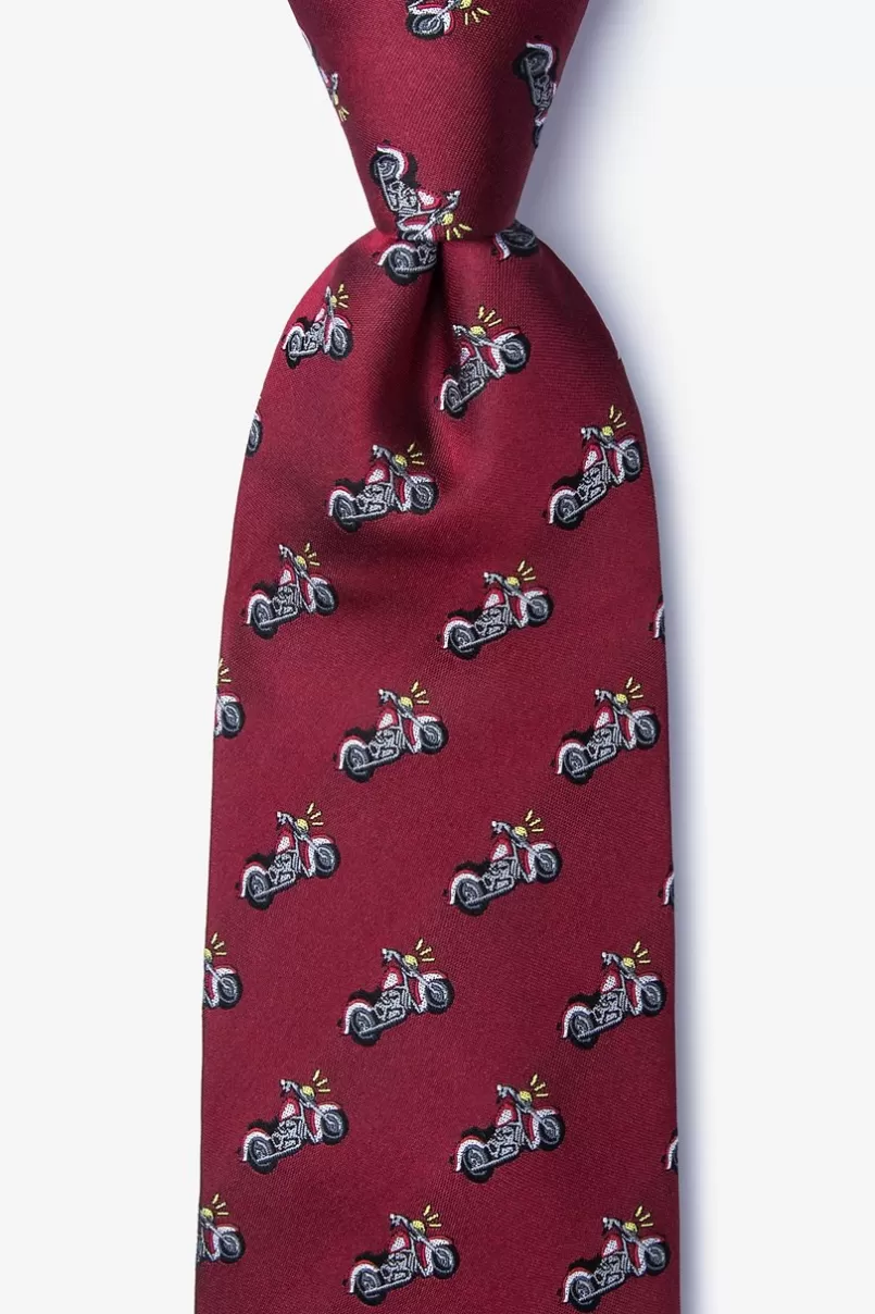 Ties Born to Ride Tie Red Cheap