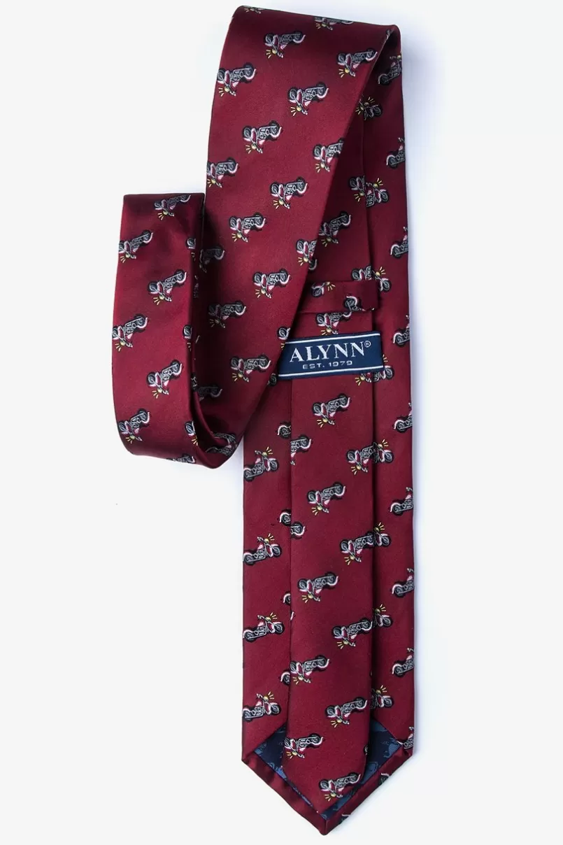 Ties Born to Ride Tie Red Cheap