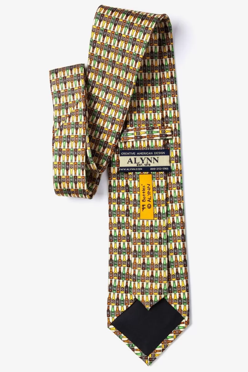 Ties 99 Bottles Tie Yellow Best