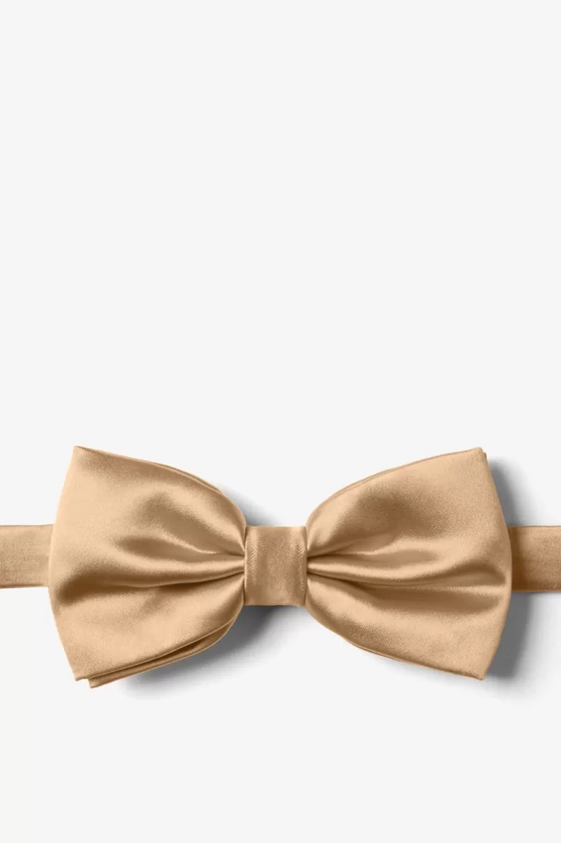 Ties Pre-Tied Bow Tie Butterscotch Discount