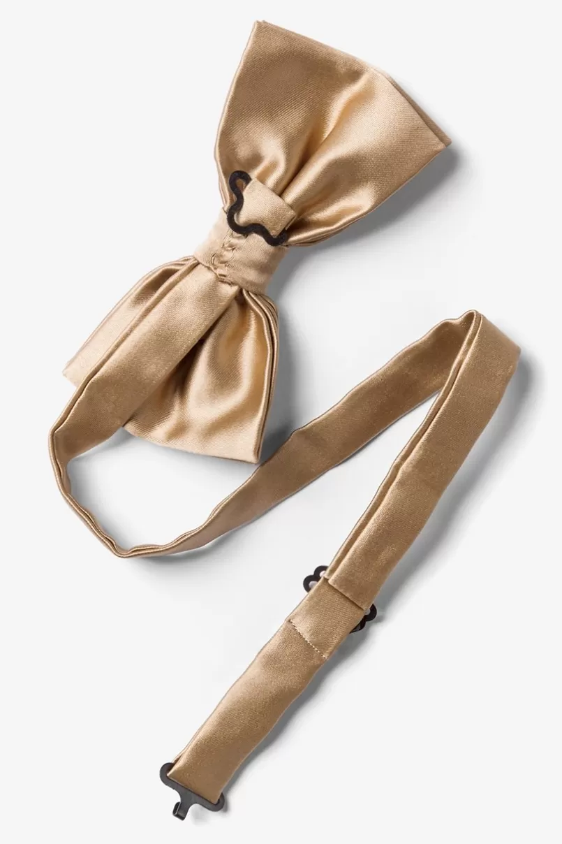 Ties Pre-Tied Bow Tie Butterscotch Discount