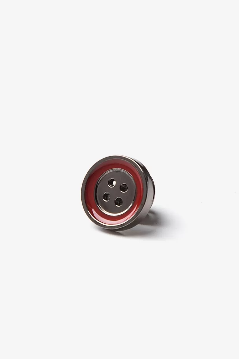 Ties Button Gunmetal Lapel Pin Outlet