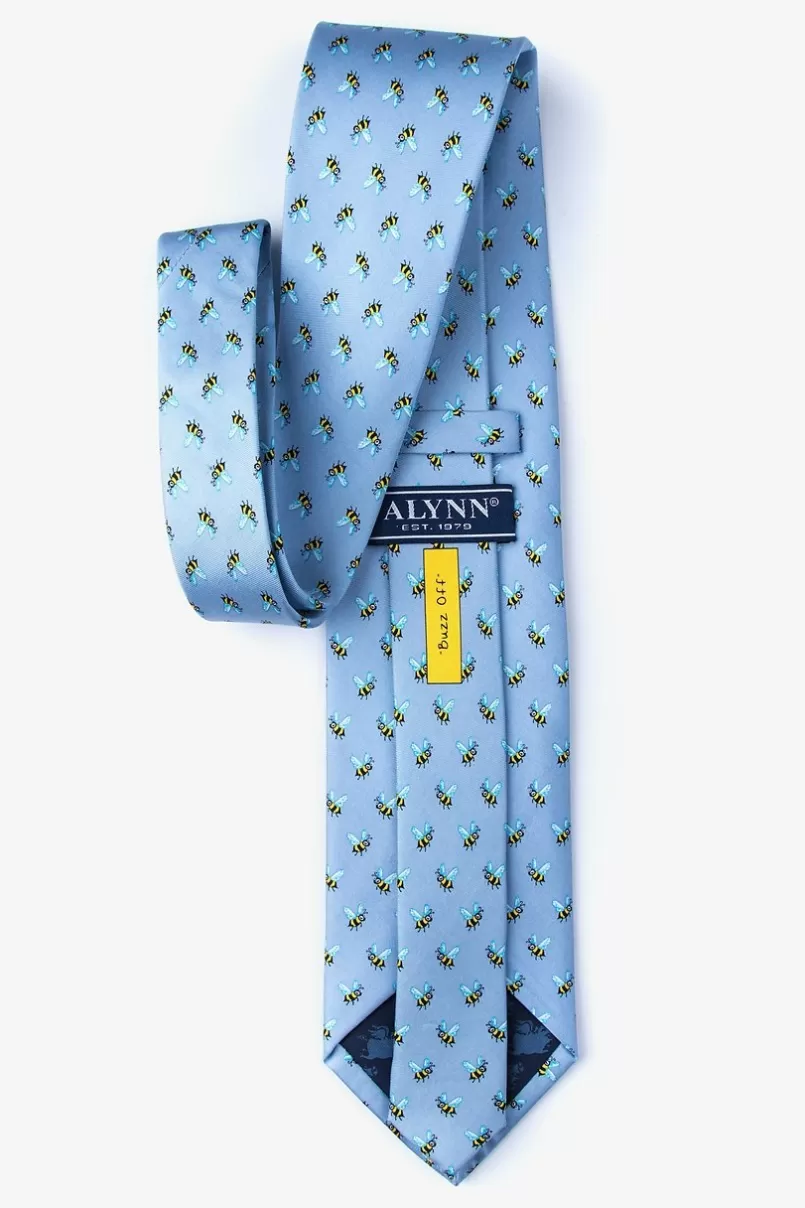 Ties Buzz off Light Blue Tie Store