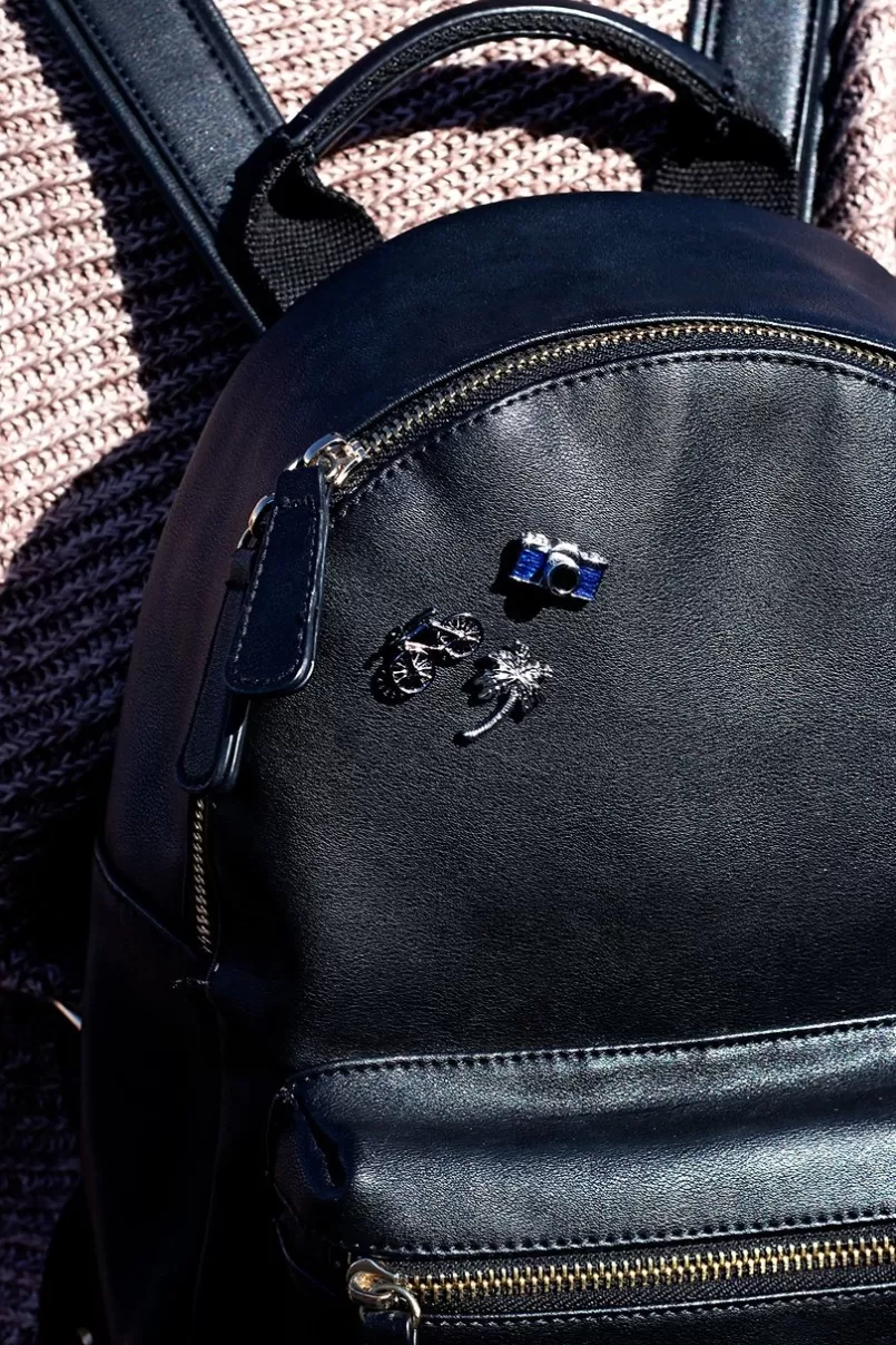 Ties Camera Blue Lapel Pin Hot