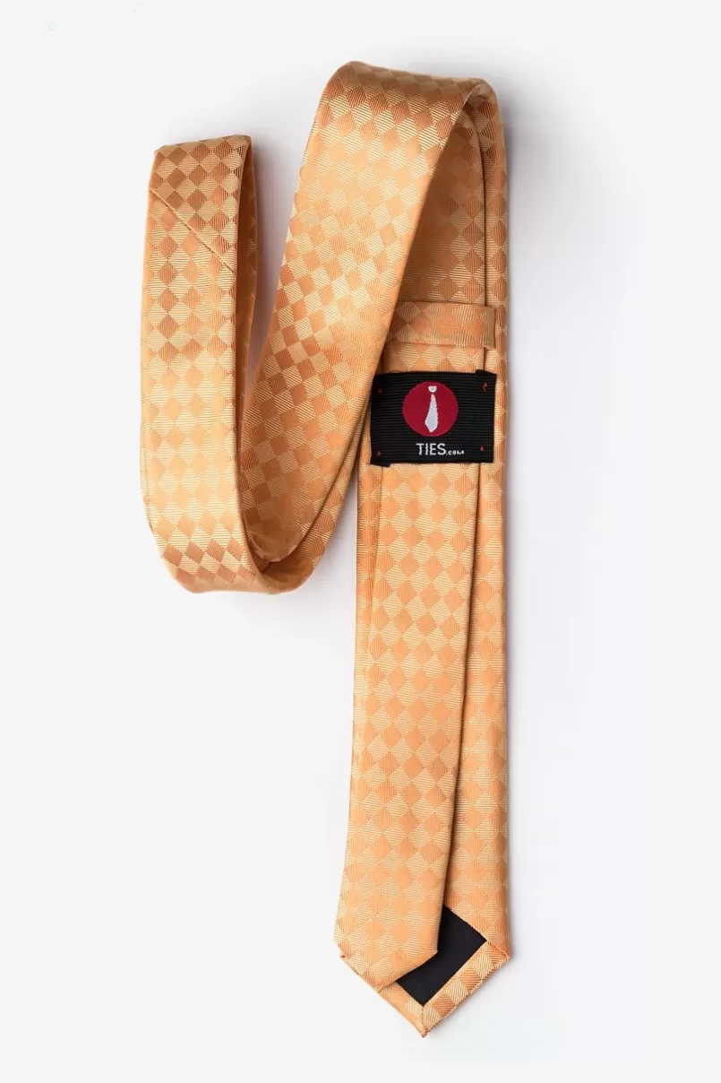 Ties Cape Cod Orange Skinny Tie Outlet