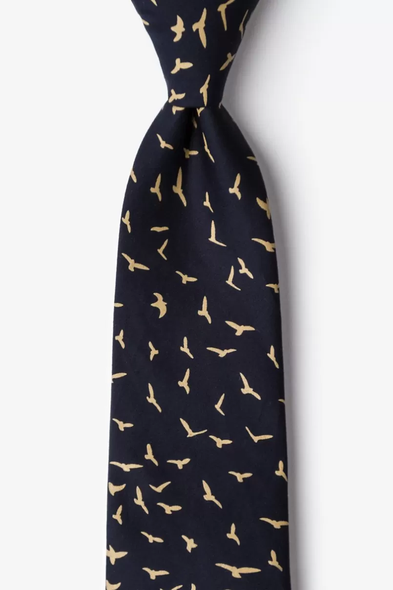 Ties Carlsbad Navy Blue Tie Sale