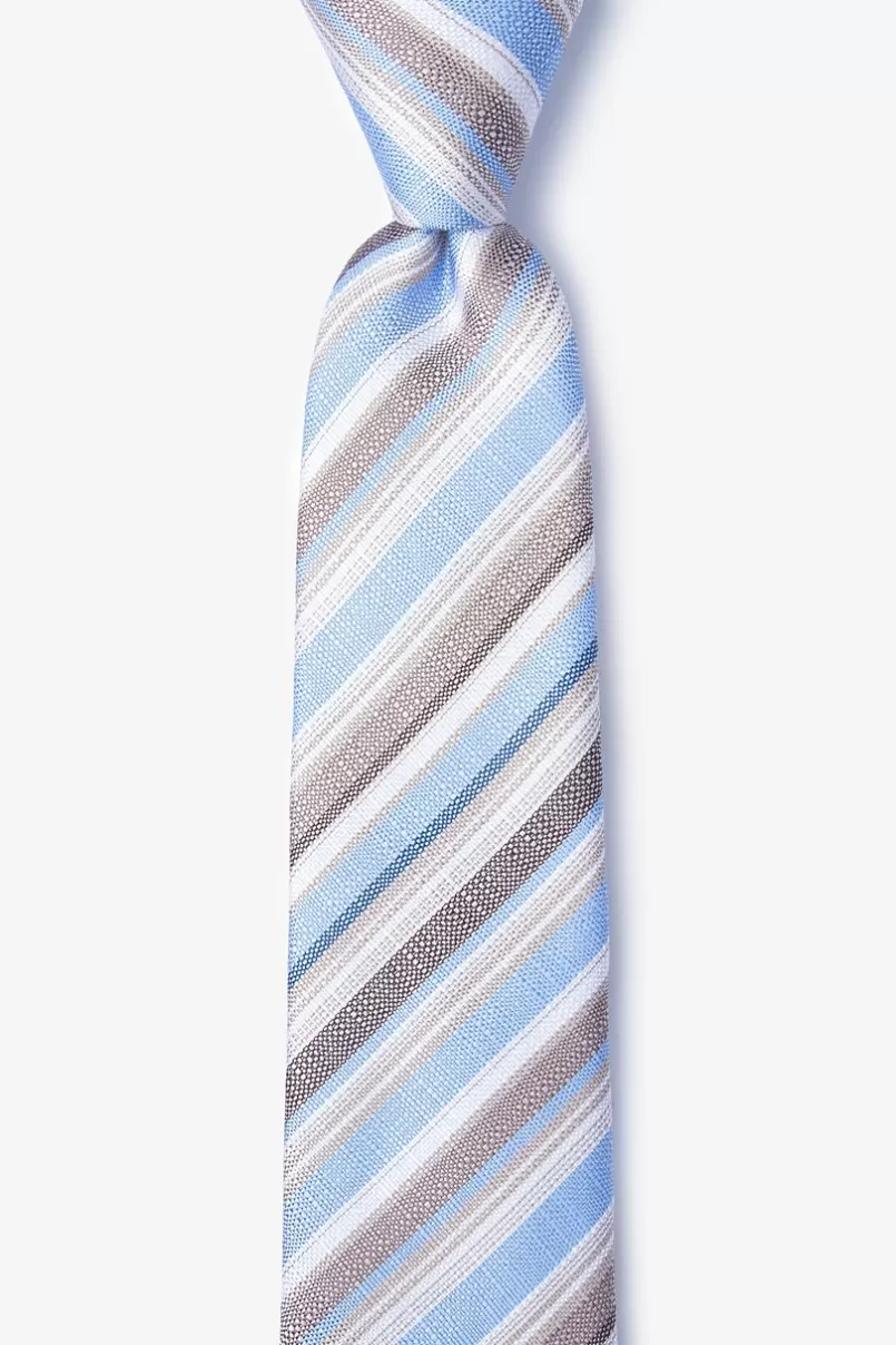 Ties Carn Skinny Tie Blue Shop