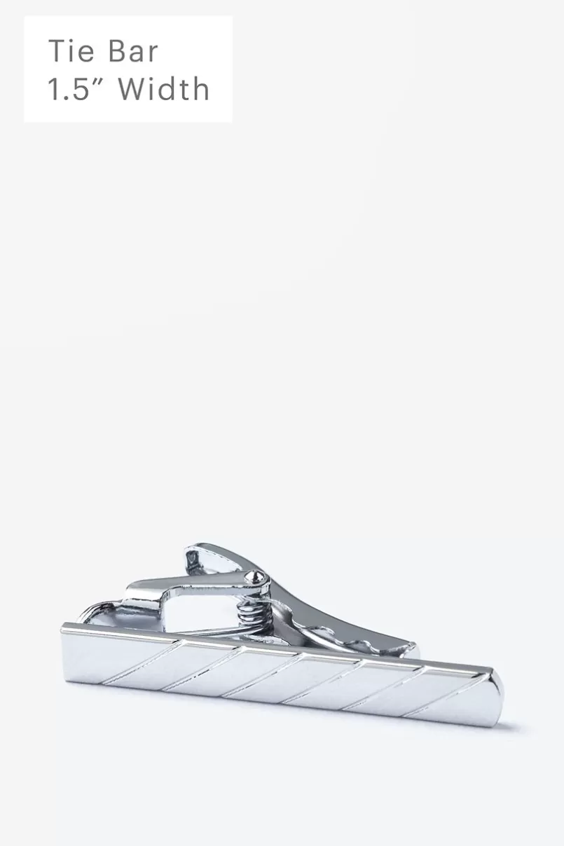 Ties Carter Silver Tie Bar New