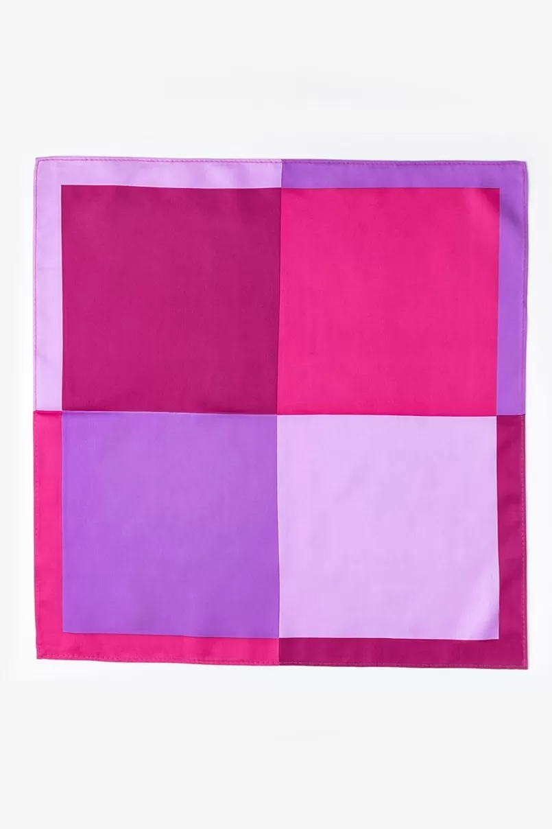 Ties Cary Pocket Square Pink Store