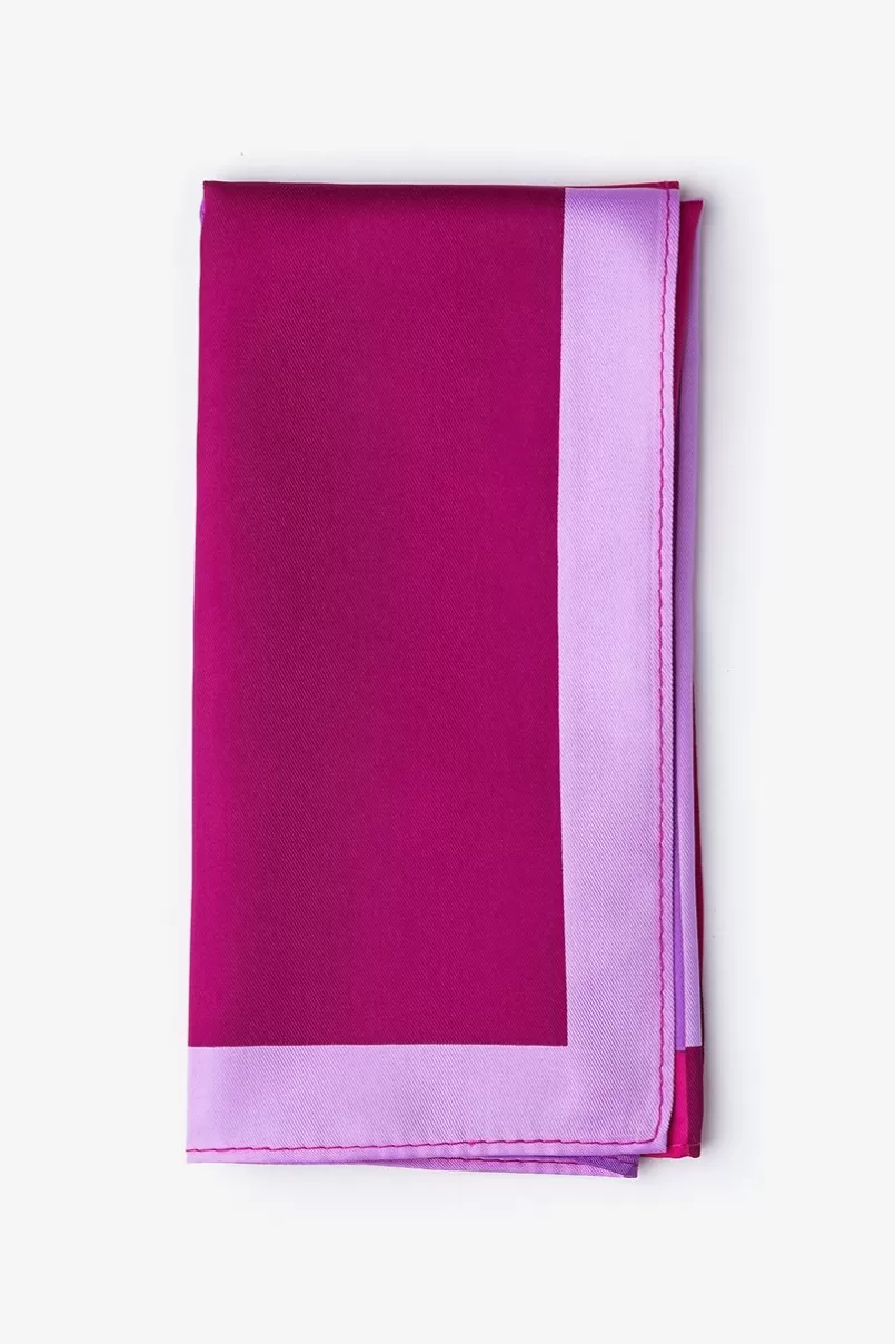Ties Cary Pocket Square Pink Store
