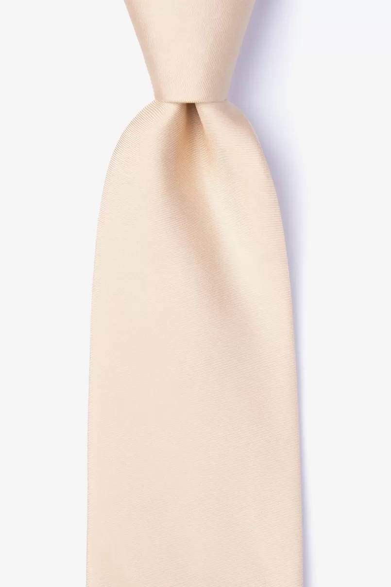 Ties Extra Long Tie Champagne Shop