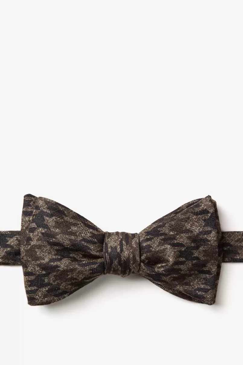 Ties Chandler Self-Tie Bow Tie Brown Hot
