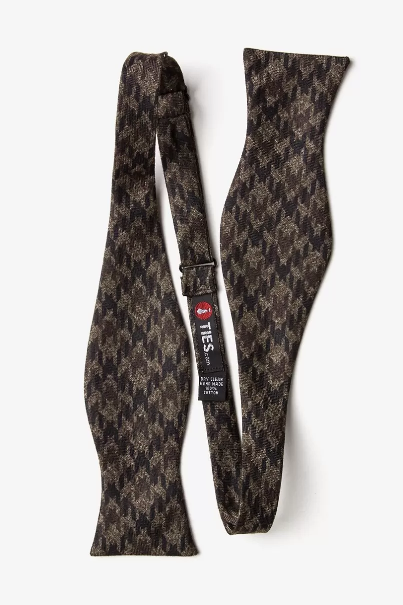 Ties Chandler Self-Tie Bow Tie Brown Hot