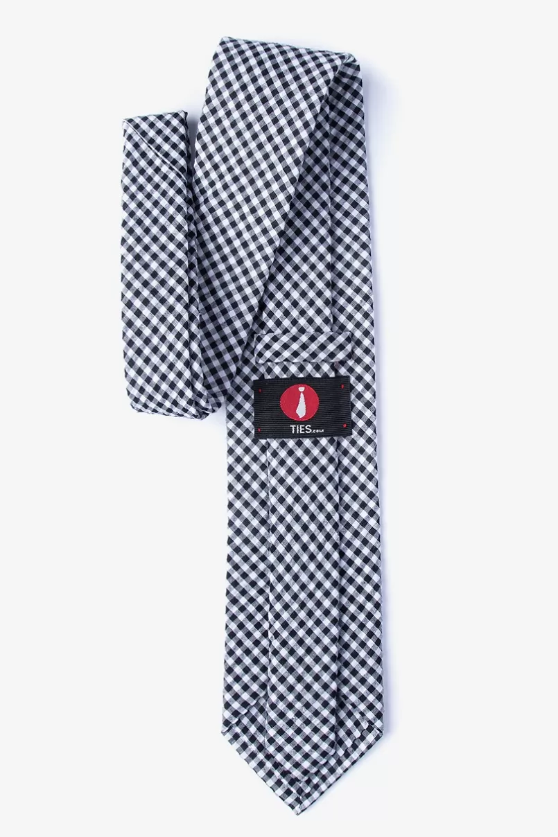 Ties Chardon Black Extra Long Tie Hot