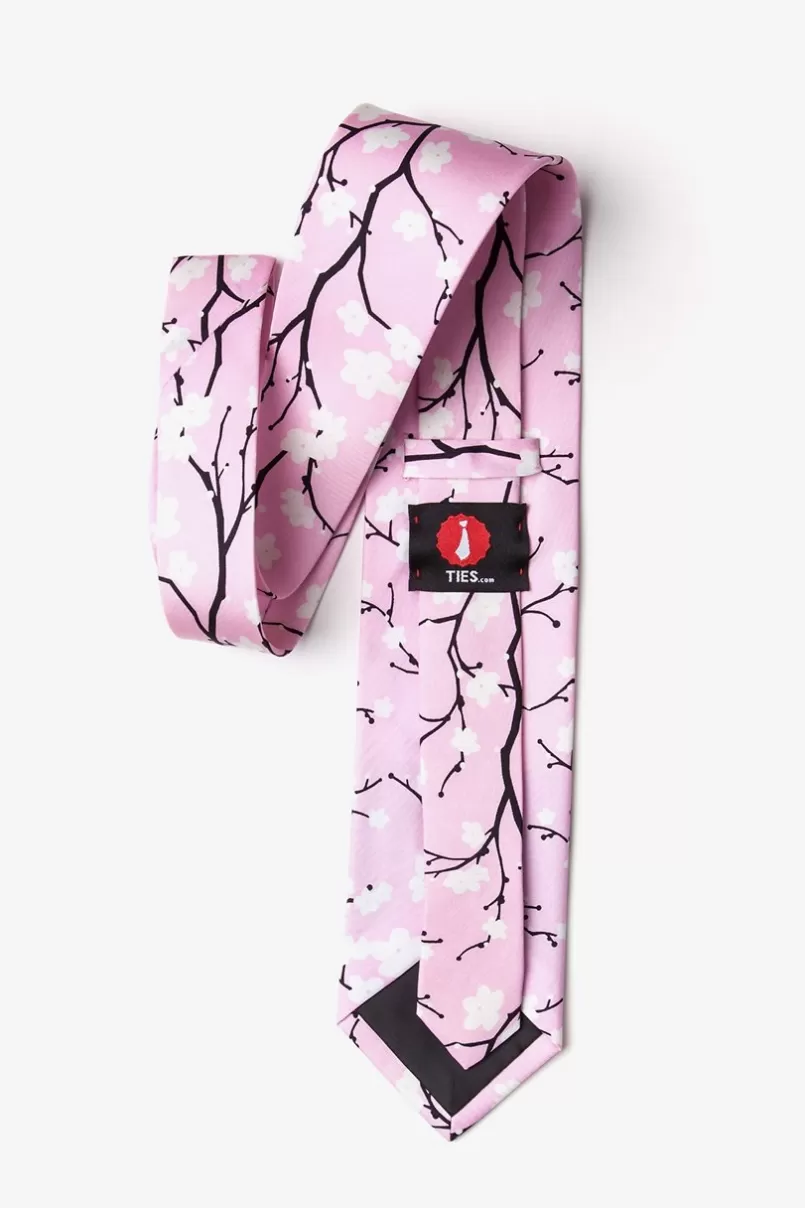 Ties Cherry Blossoms Tie Pink Fashion