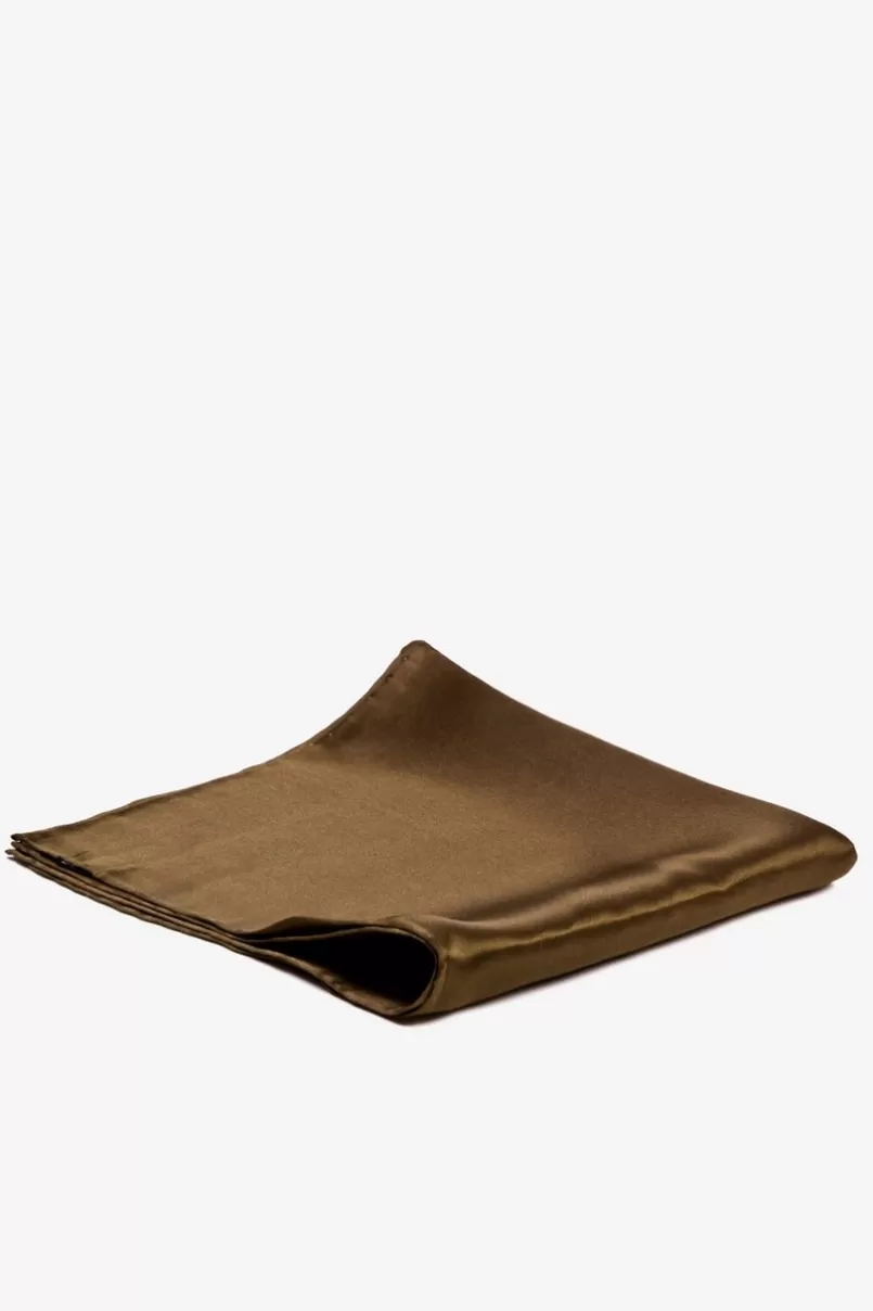 Ties Pocket Square Chestnut Discount