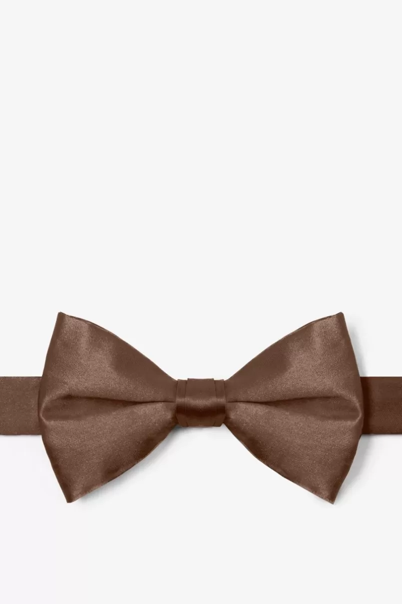 Ties Pre-Tied Bow Tie Chestnut Cheap