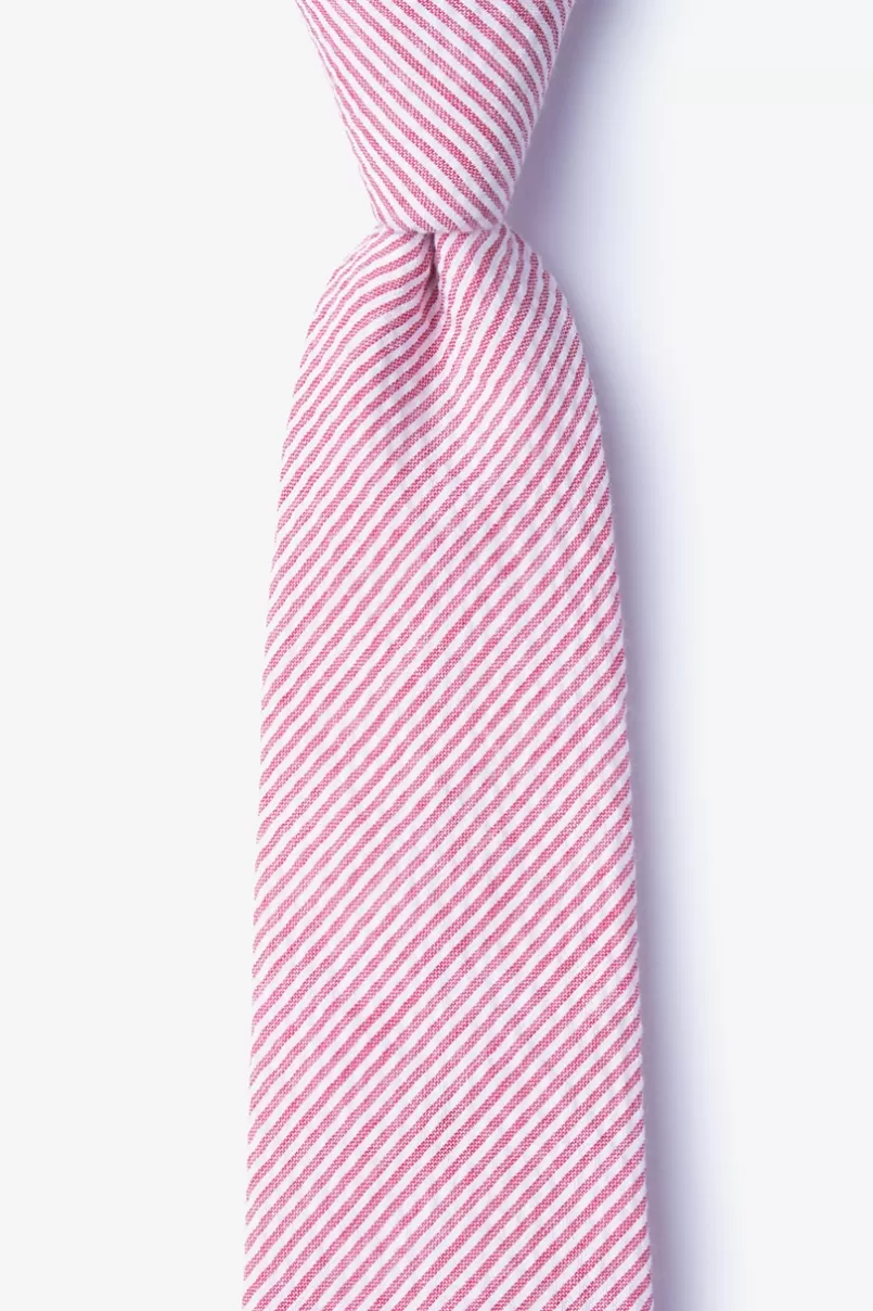 Ties Cheviot Tie Red Hot