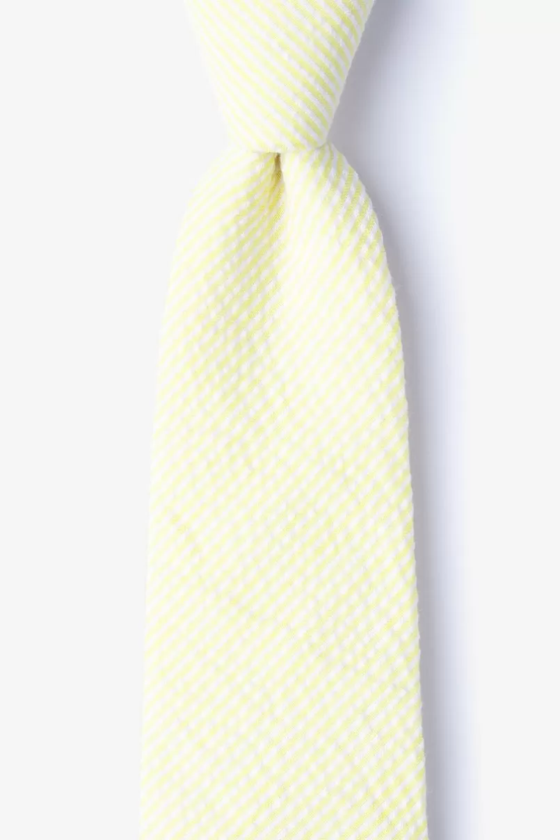 Ties Cheviot Tie Yellow Discount