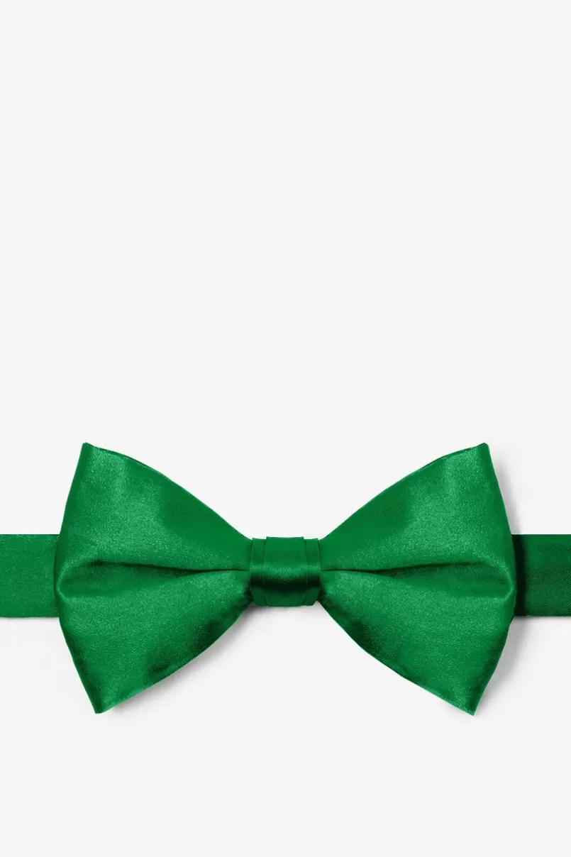 Ties Christmas Green Pre-Tied Bow Tie ChristmasGreen New