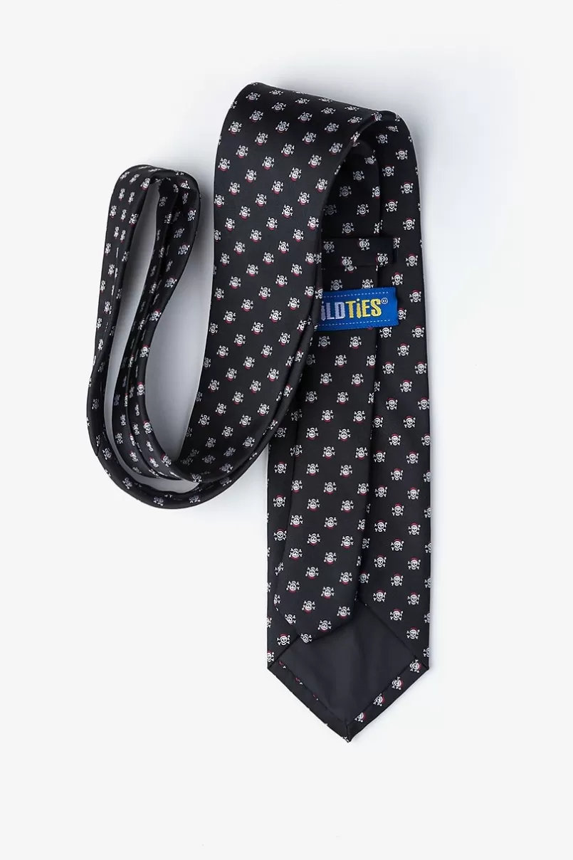 Ties Christmas Skulls Tie Black Cheap