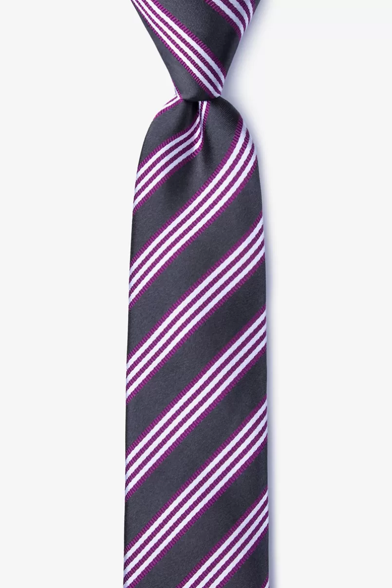 Ties Clare Skinny Tie Brown Store
