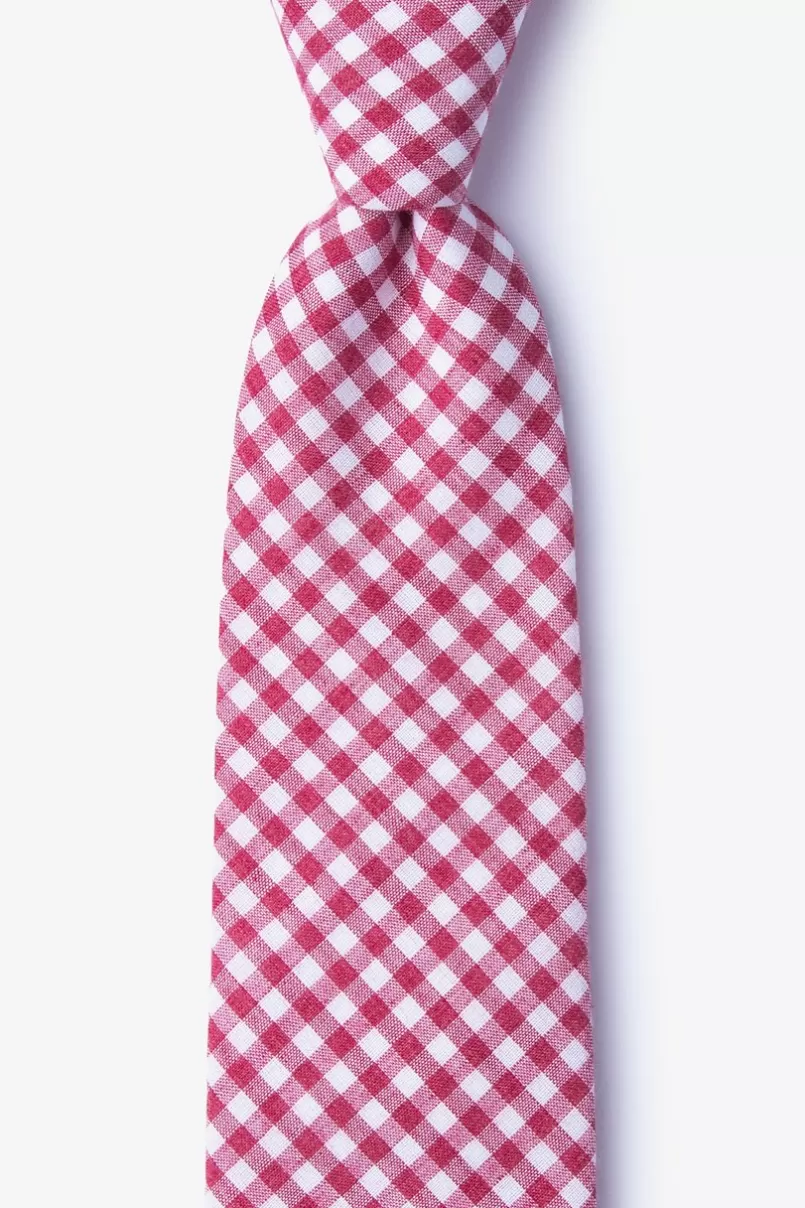 Ties Clayton Tie Red New