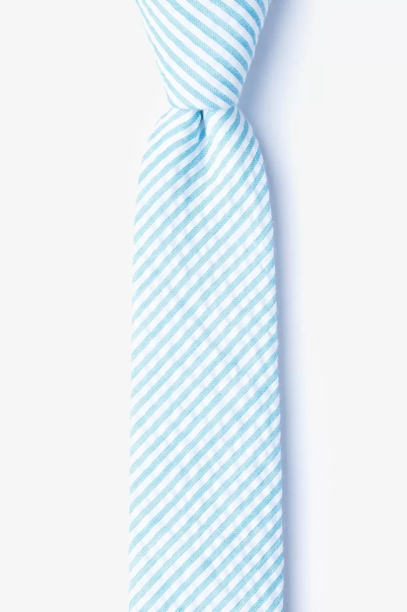 Ties Clyde Skinny Tie Blue Hot