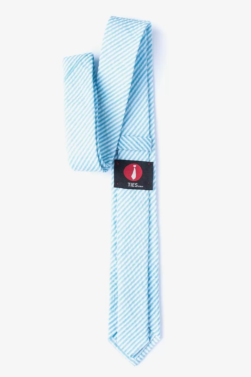 Ties Clyde Skinny Tie Blue Hot