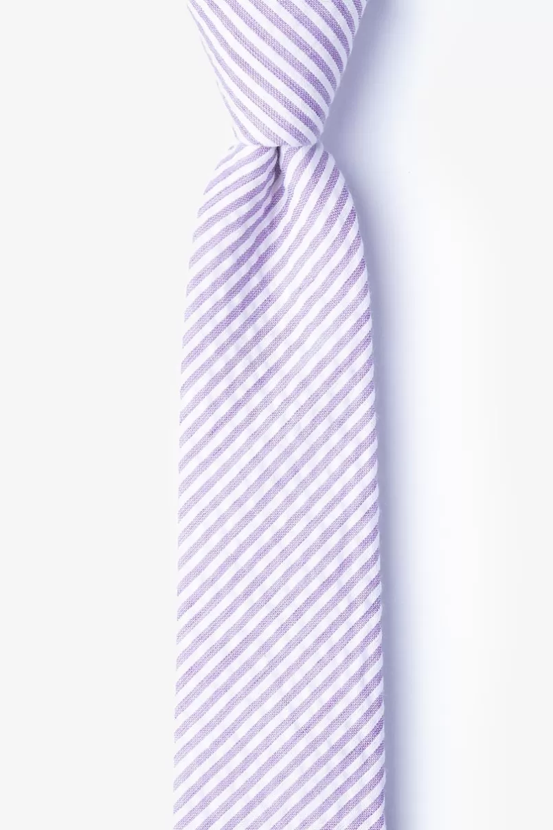 Ties Clyde Skinny Tie Purple Fashion