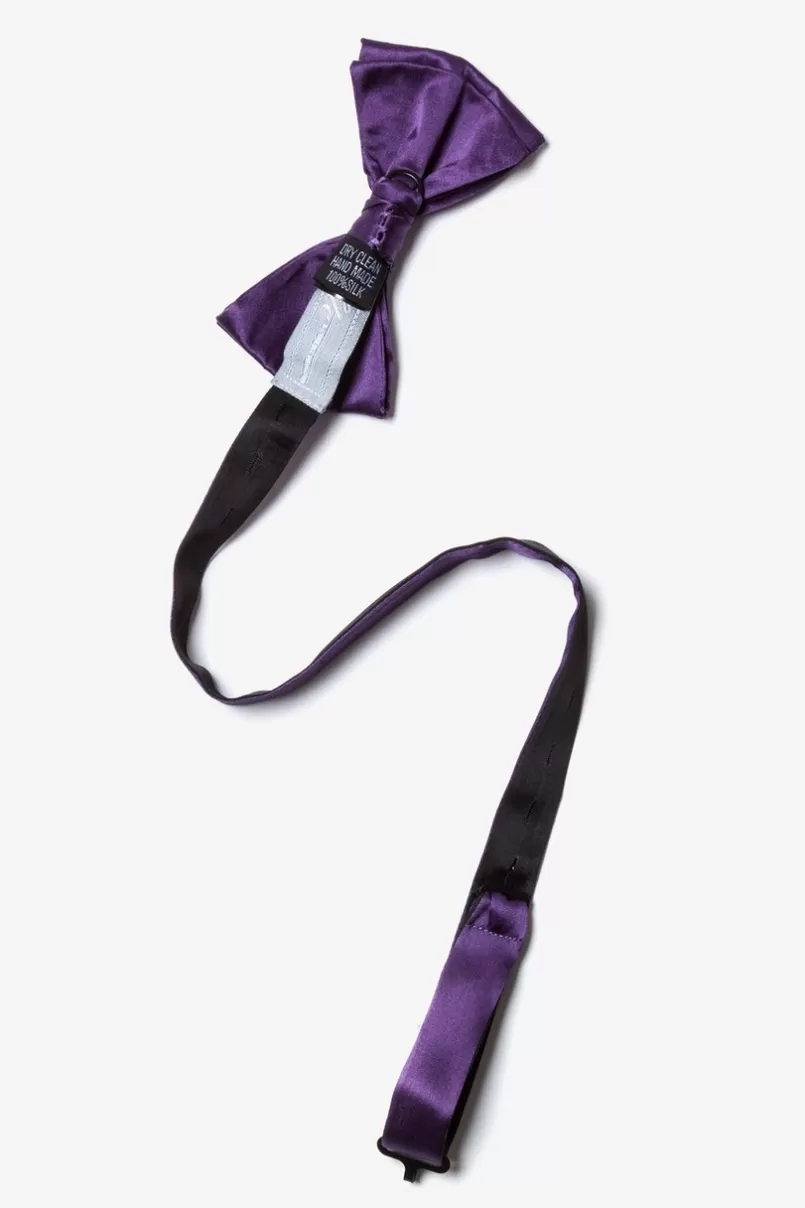 Ties Concord Grape Pre-Tied Bow Tie ConcordGrape Cheap