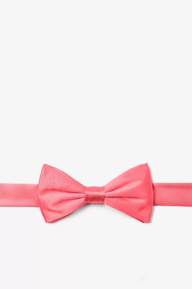 Ties Bow Tie For Boys Coral Hot