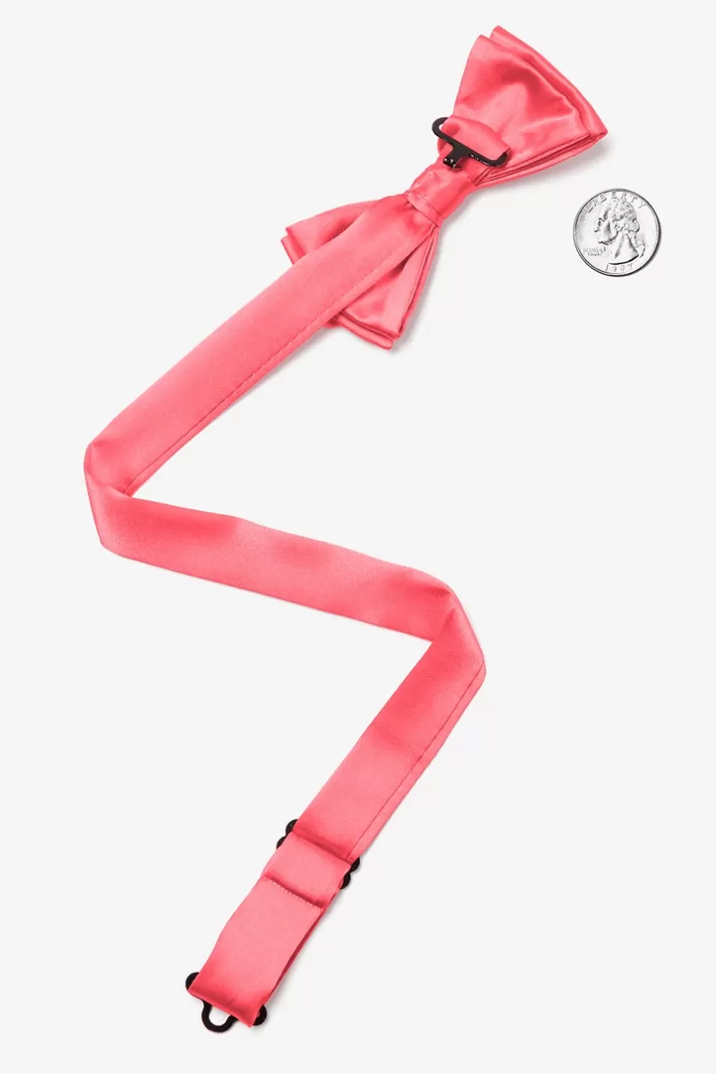 Ties Bow Tie For Boys Coral Hot