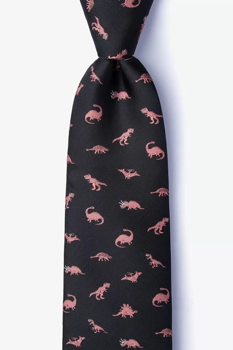 Ties Coral Dinosaurs Roaming Extra Long Tie Discount