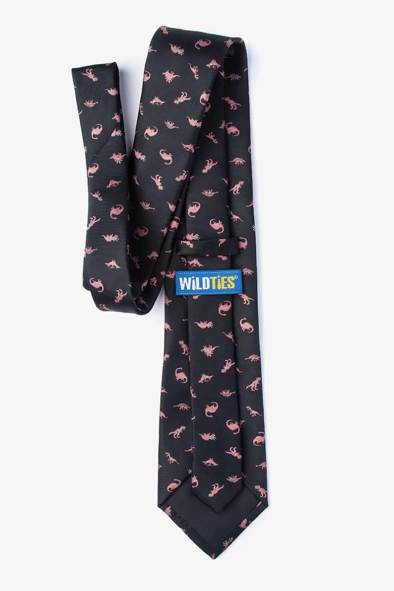 Ties Coral Dinosaurs Roaming Extra Long Tie Discount