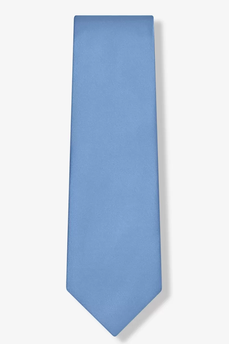 Ties Cornflower Blue Extra Long Tie CornflowerBlue Best Sale