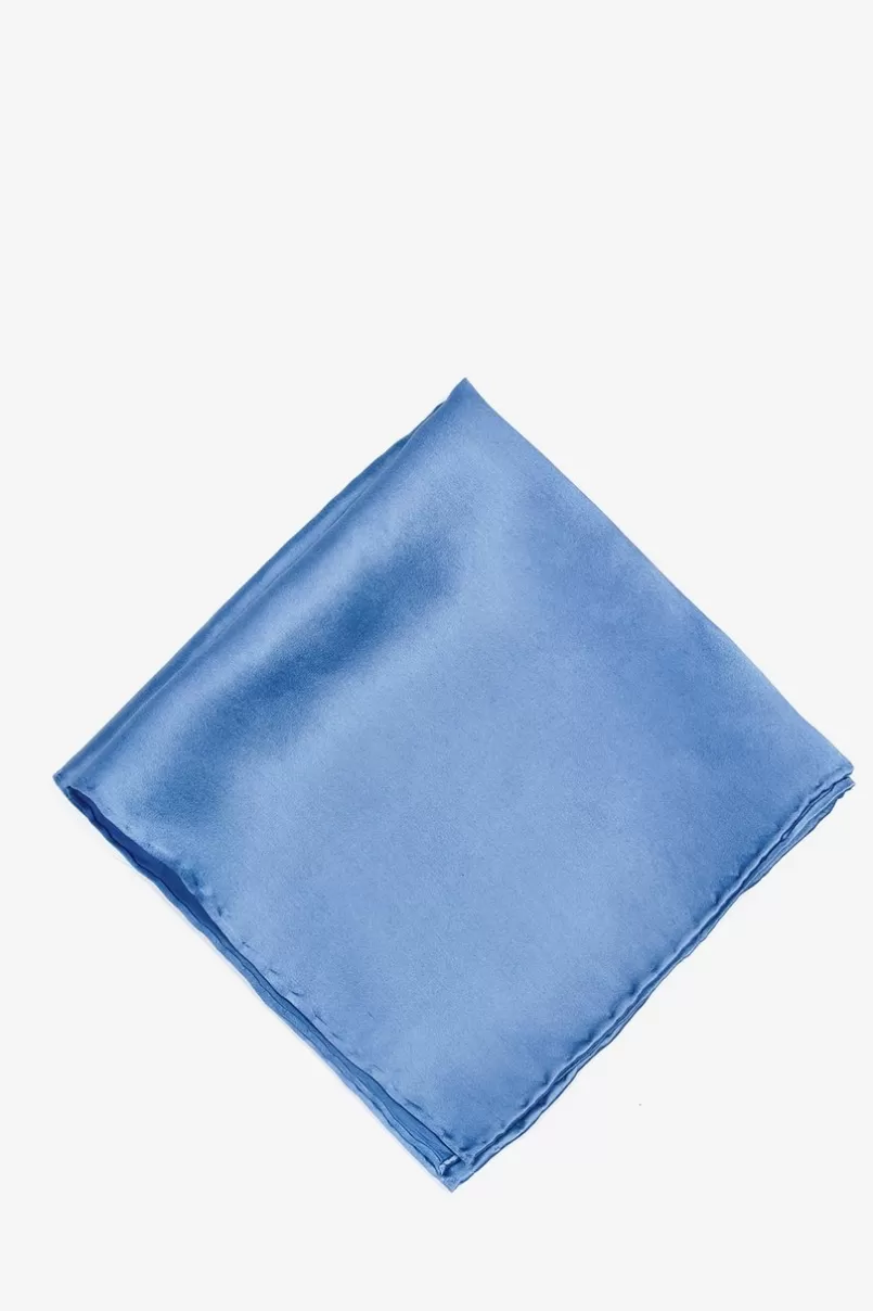 Ties Cornflower Blue Pocket Square CornflowerBlue Discount
