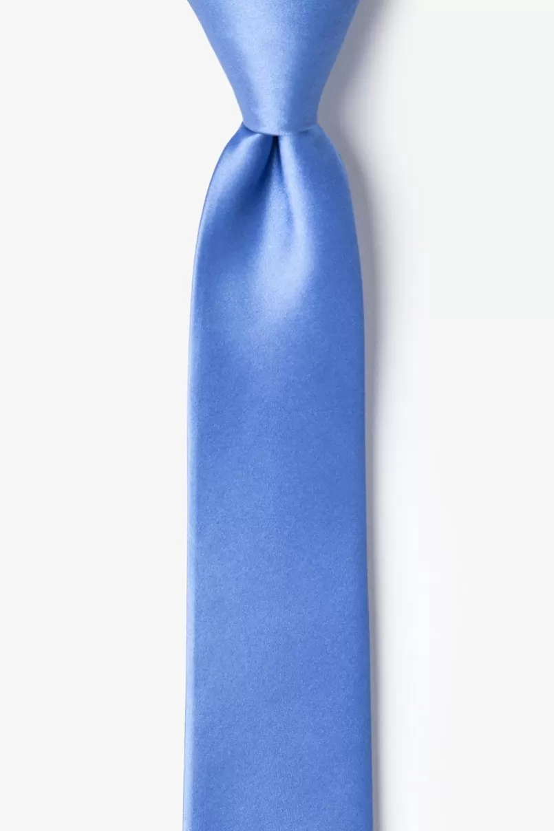 Ties Cornflower Blue Skinny Tie CornflowerBlue Sale