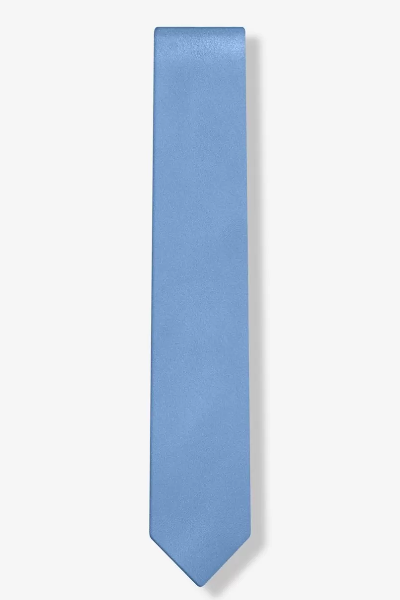 Ties Cornflower Blue Skinny Tie CornflowerBlue Sale