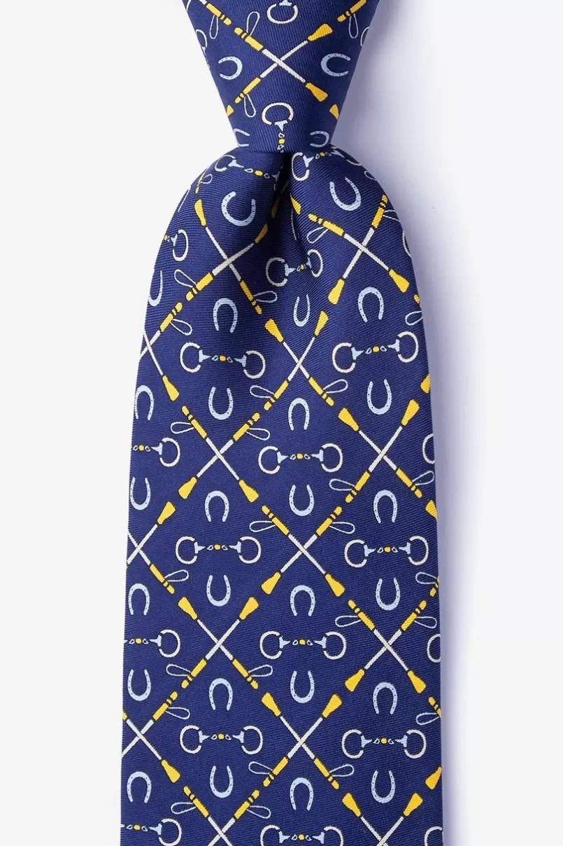 Ties Cream of the Crop Navy Blue Tie NavyBlue Best Sale