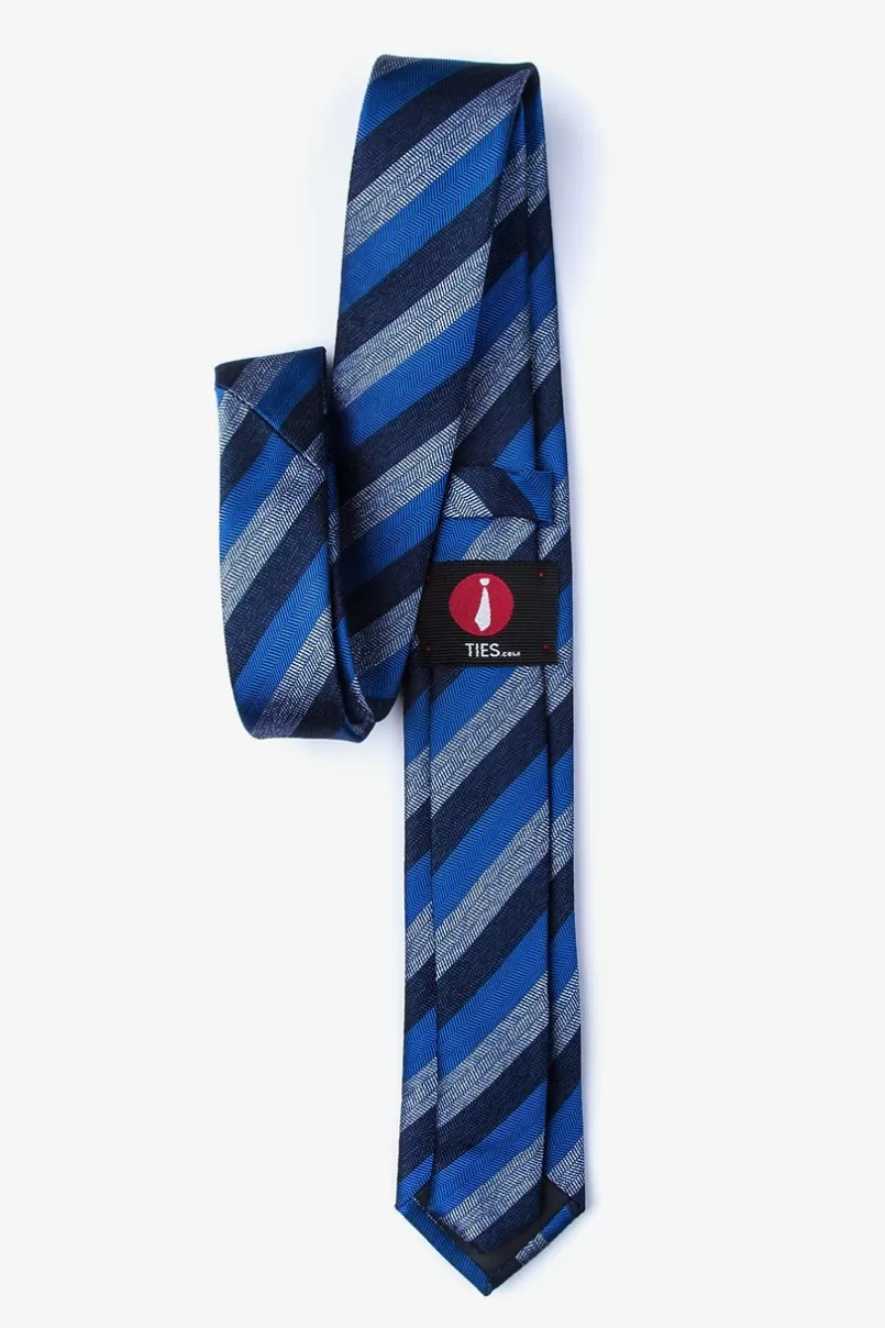 Ties Deel Navy Blue Skinny Tie NavyBlue Cheap