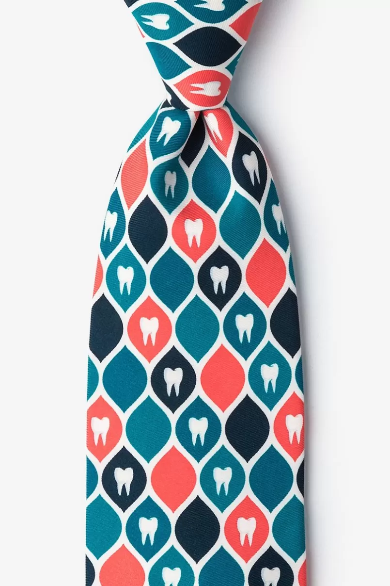Ties Dentist Approved Blue Tie Flash Sale