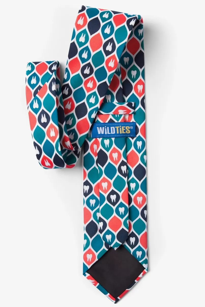 Ties Dentist Approved Blue Tie Flash Sale