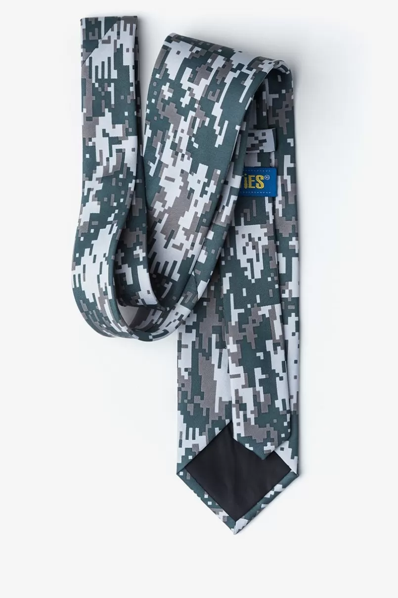Ties Digital Camo Gray Extra Long Tie Discount