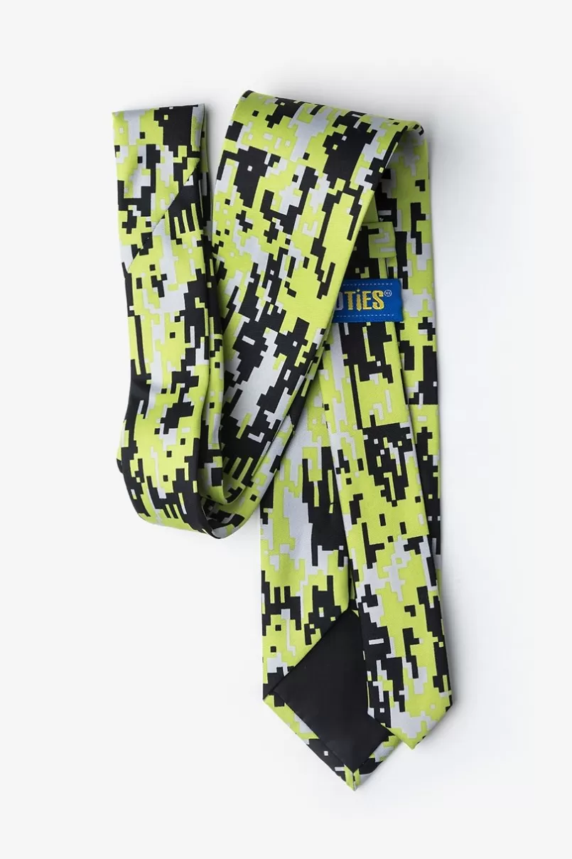Ties Digital Camo Green Tie Green&Black Sale